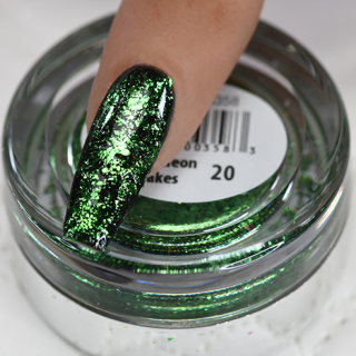 Cre8tion Nail Art Chameleon Flakes, 0.5g, CF20, 1101-0358 BB